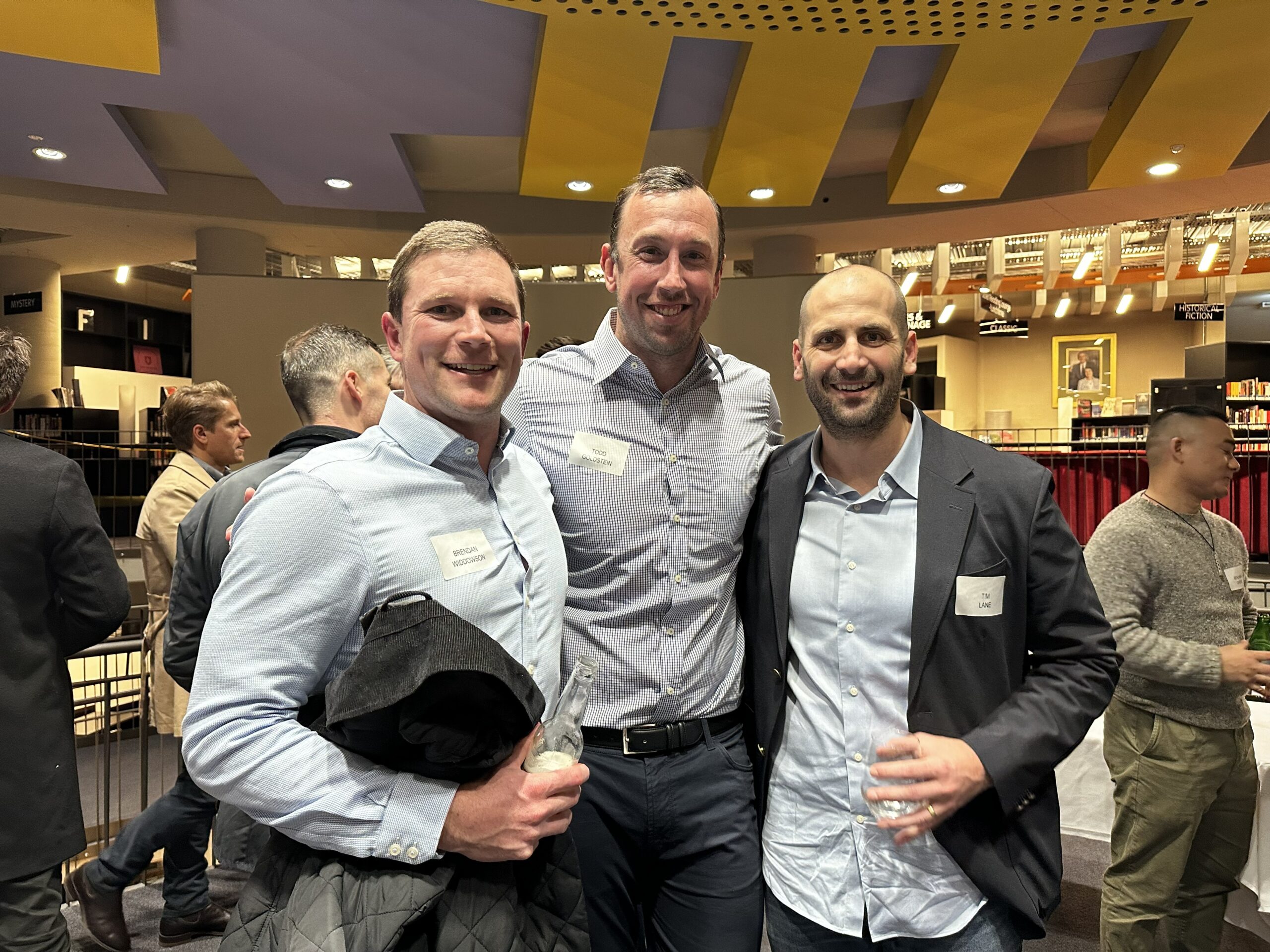 Brendan Widdowson, Todd Goldstein, Tim Lane