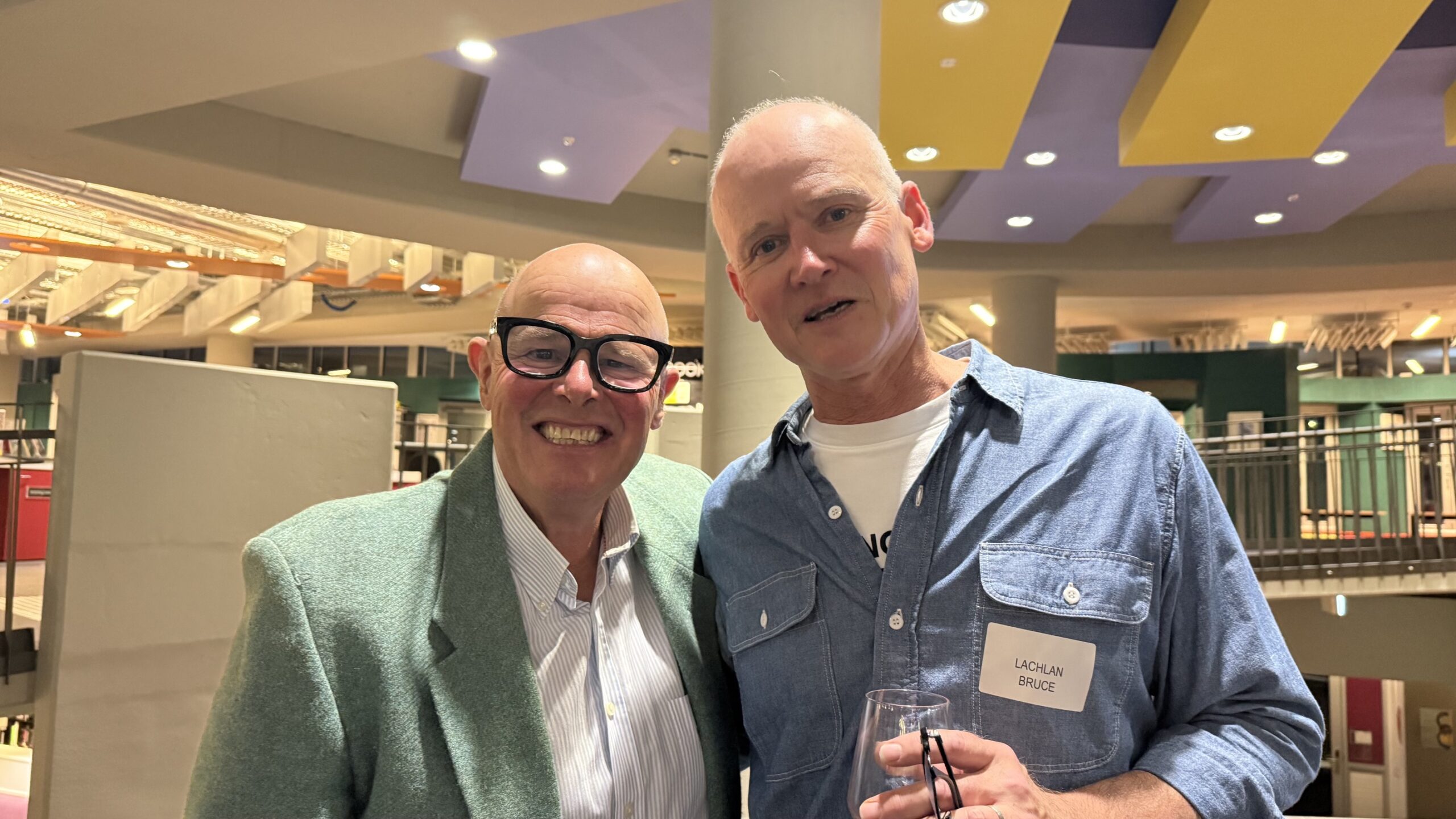 David Ponsford and Lachlan Bruce