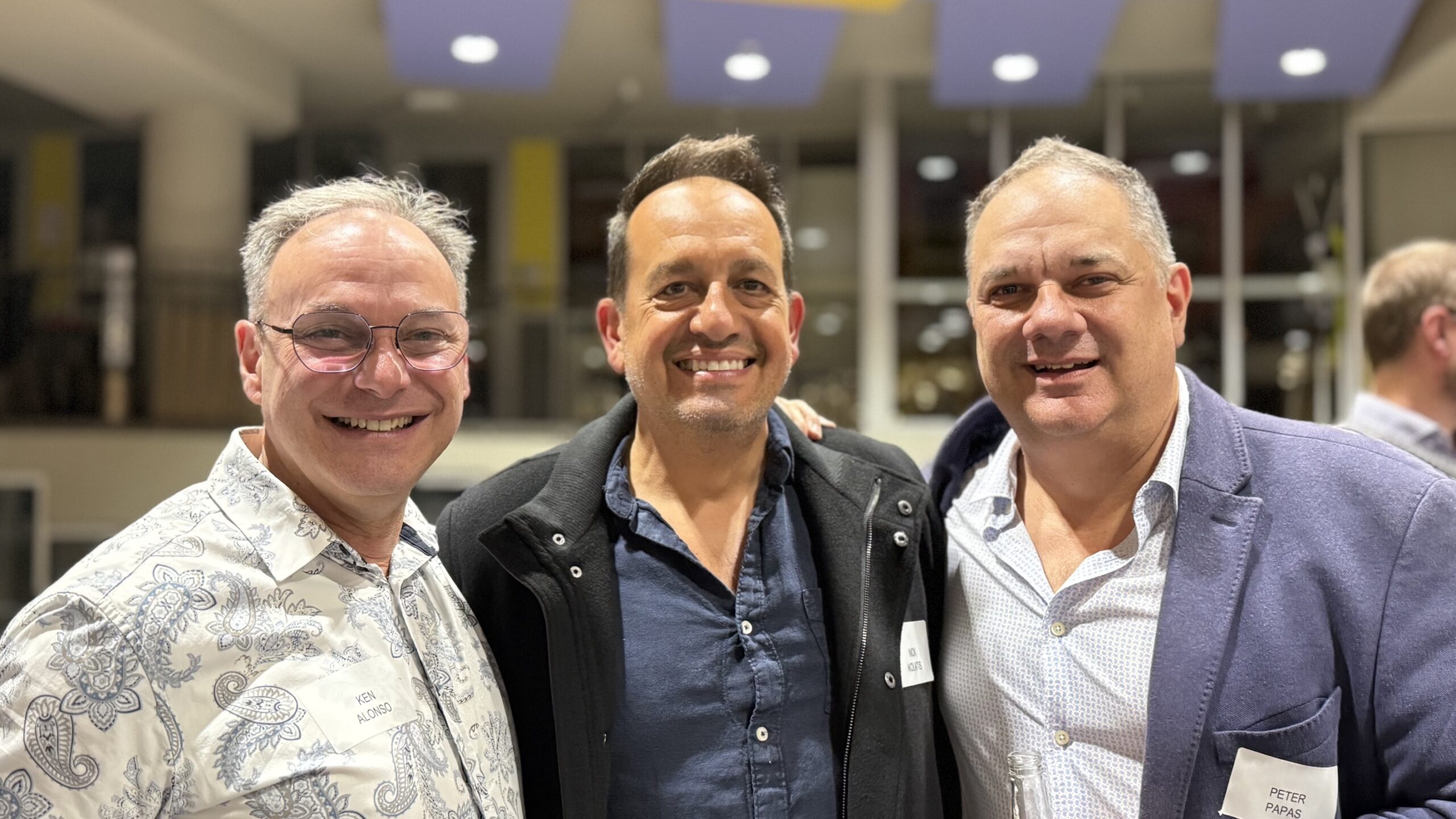 Ken Alonso, Nick Kolaitis and Peter Papas