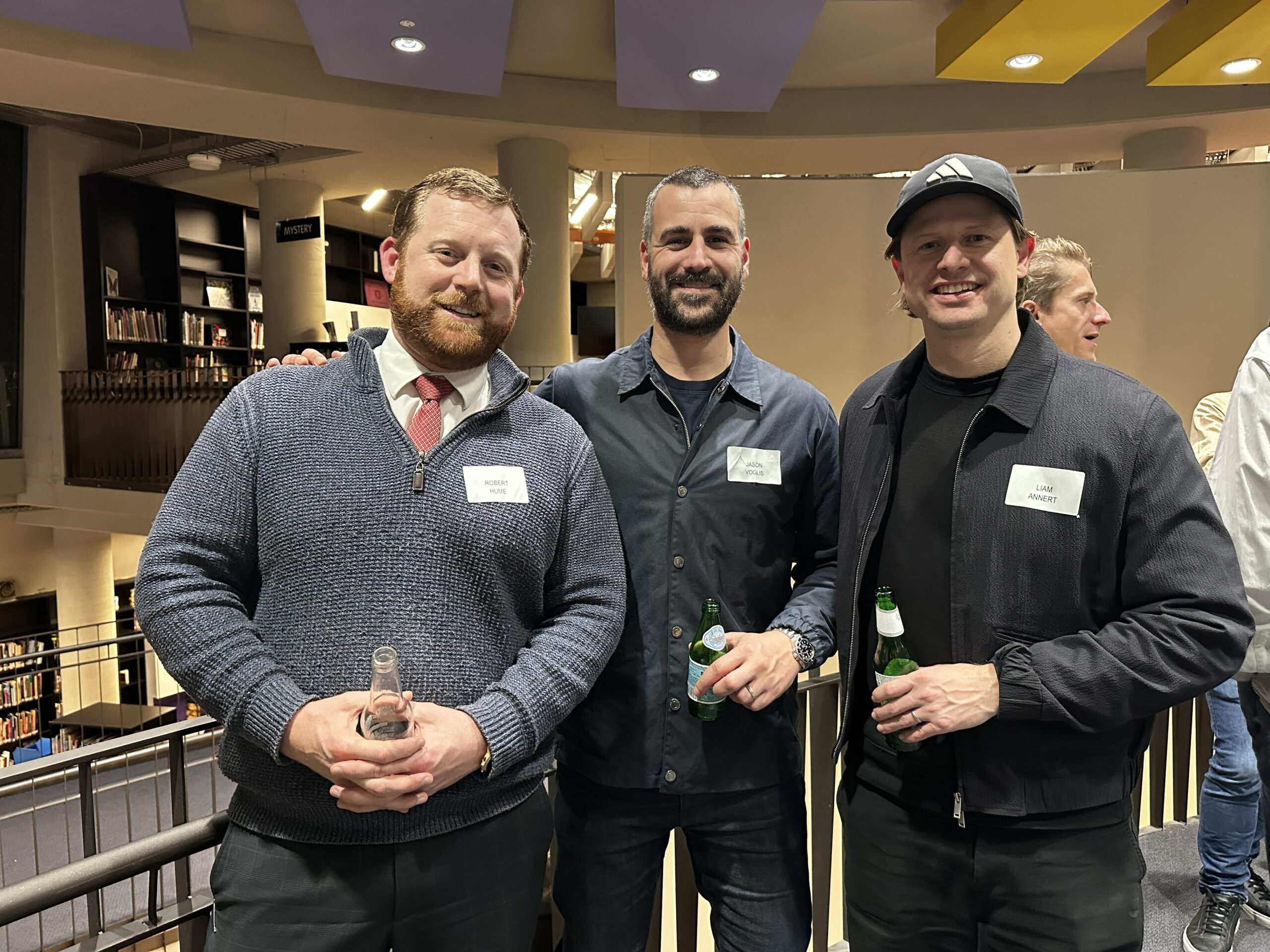 Robert Hume, Jason Voglis & Liam Annert